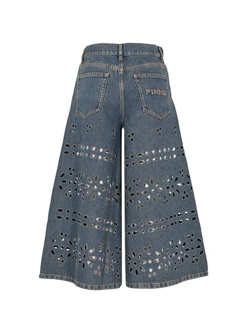 Bermuda Burkina con dettagli laser in Sangallo PINKO | 104646 A35CPJ1